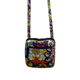 Vera Bradley Women’s Multicolor Quilted Floral Adjustable Strap Crossbody Bag