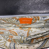 Lático Women's Black Leather Snap On Purse Sz S - EUC, inside zipper pocket