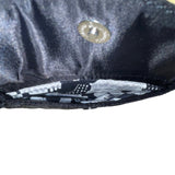 Vera Bradley Women’s Black Quilted With Adjustable Strap & Pockets Crossbody Bag
