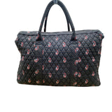 Vera Bradley Women’s Brown Quilted Paisley Fabric Carry-On Travel Duffel Bag