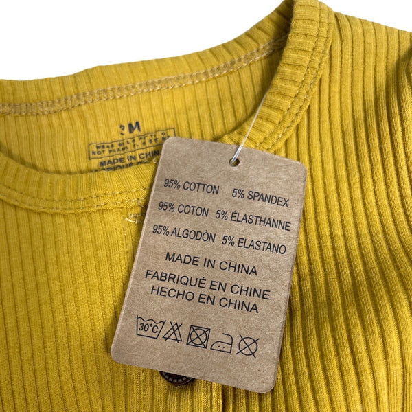 Iadoer Toddler Girl's Mustard Toddler Jumpsuit Sz 3M - NWT