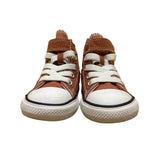Converse Toddler Brown Canvas With Adhesive Strap High-Top Sneakers Size 6