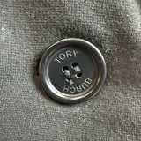 Womens Black Buttoned Blazer Jacket With Pockets Size M