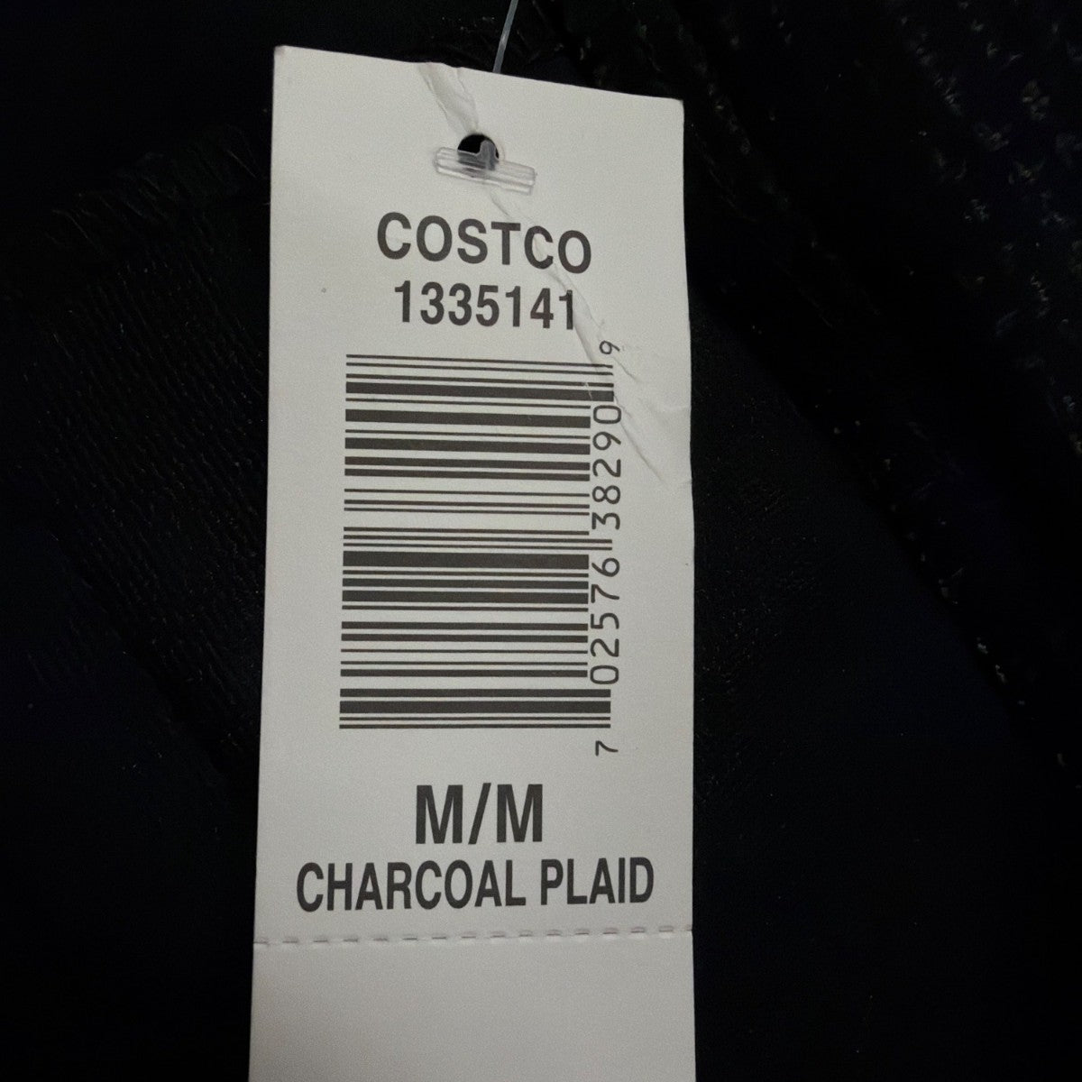 Mario Serrani Womens Black Polyester Blend Slim Fit Knit Legging Charcoal Plaid