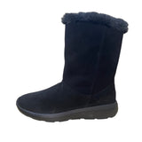 Skechers Women’s Black Suede Faux Fur Lined On-The-Go City 2 Winter Boots Size 7