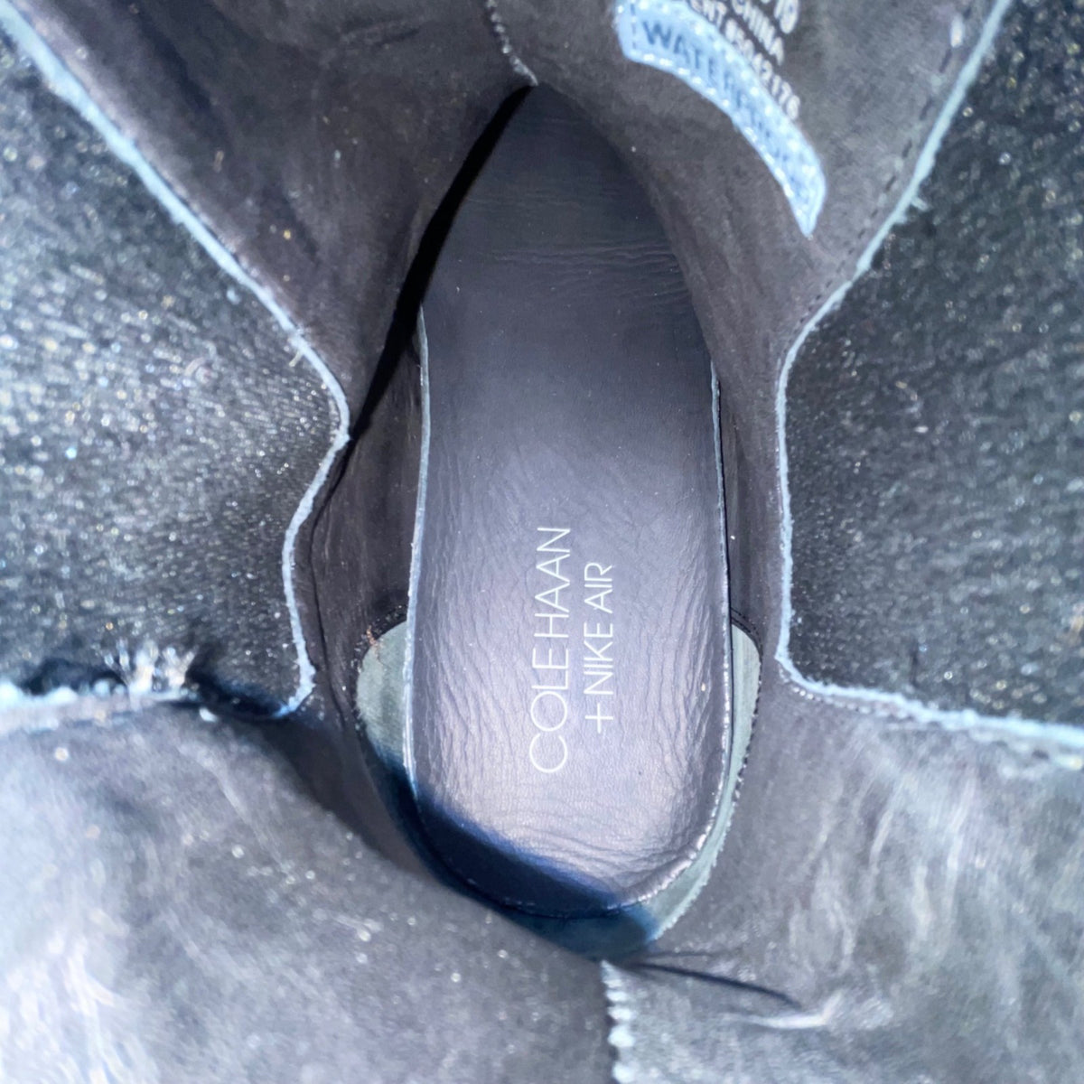 Cole Haan Men’s Black Waterproof Winter Duck Chelsea Boots Size 12M