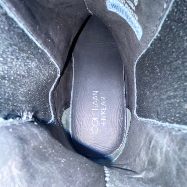 Cole Haan Men’s Black Waterproof Winter Duck Chelsea Boots Size 12M