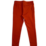 Ann Taylor Women’s Red Polyester Blend Slim Fit Side-Zip Pants Size 10