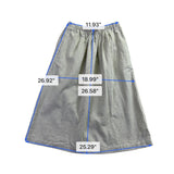Zara Girls Gray Elastic Waist Midi Skirt Comfortable Casual Size 13-14 