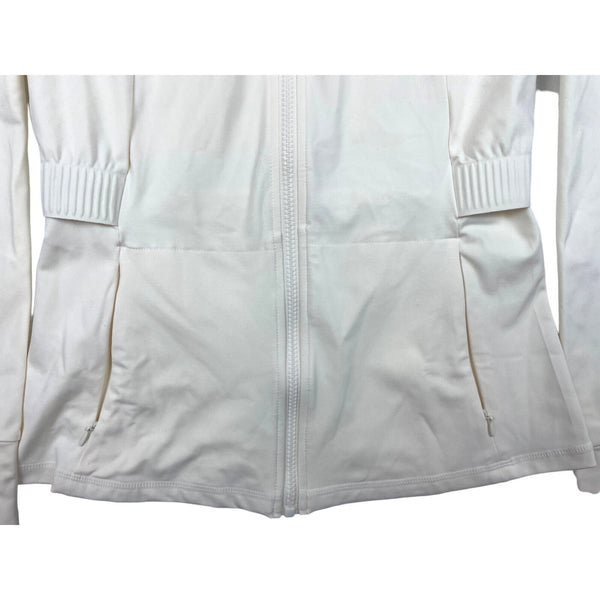 Fabletics Women's Beige Running Jacket  Sz XS - NWT