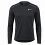 Nike Mens Black Dri-Fit Running Long Sleeve Shirt Lightweight Casual Sz M