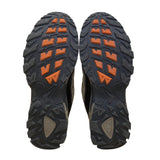 Fila Men’s Brown & Black Mesh Leather Rugged Sole Outdoor Hiking Shoes Size 12