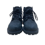 Timberland Boys Black Leather Primaloft Insulated Waterproof Lace-Up Boots Sz 8