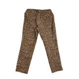 Banana Republic Womens Beige Animal Print Camden Pants Cotton Blend Size 10
