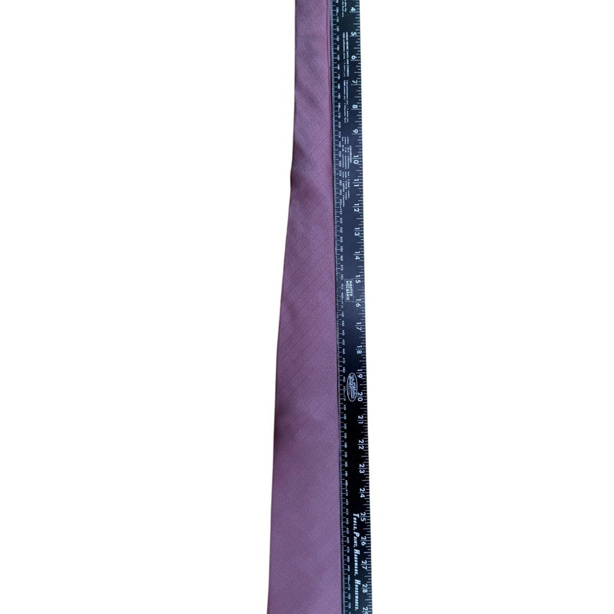 Tie Bar Mens Pink 100% Silk Necktie Stain Resistant Elegant Formal Wear