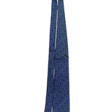 Smithsonian Institution Men Navy Silk Italian Tie Geometric Paisley Design New