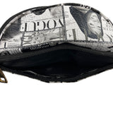 Unbranded Women’s Glossy Vogue Magazine Fanny Pack Belt Bag Sz S