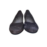 Lazio Collezione Women’s Caviar Brown Suede Giorgia Dress Wedges Slip-On Size 40