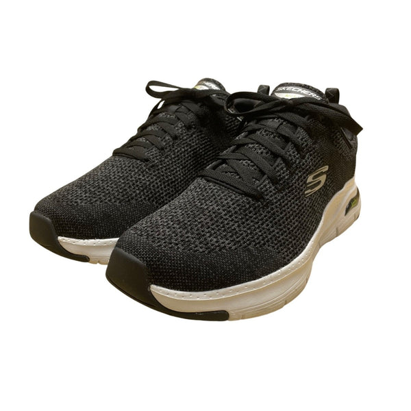 Skechers Men’s Black Mesh Arch Fit Comfortable Athletic Sneakers Size 11