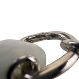 Kendra Scott Womens Silver Tone Chain Necklace With White Stone Pendant