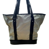 Everest Unisex Green & Black Canvas With Bottom Pocket Insulation Tote Bag