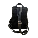 Vera Bradley Women’s Black Quilted Fabric With Multiple Pockets Backpack Size M