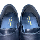 Cole Haan Women’s Black Leather Grand.Os Double Monkstrap Wingtip Shoes Size 9.5
