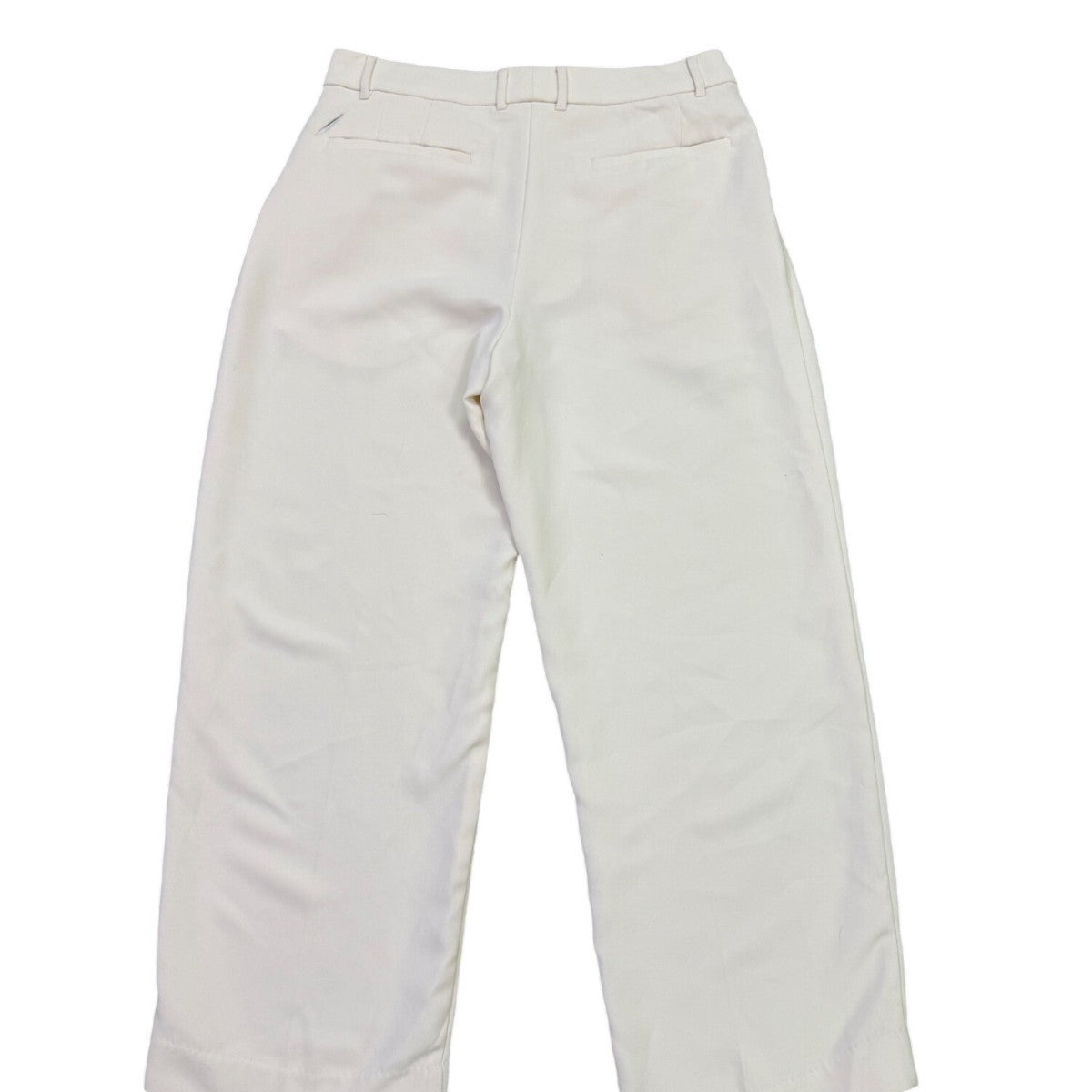 Banana Republic Womens Cream Pleated Wide Leg Pants Size 12