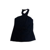 Bailey44 Women’s Navy Blue Haltered Loose Fit Shirt Sz S
