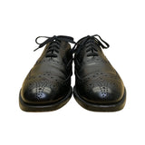 Brooks Brothers Men’s Black Leather Oxford Wingtip Dress Shoes Size 7.5