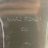 Marc Fisher Women’s Black Side Zipper Block-Heel Balsan Ankle Boots Size 5M