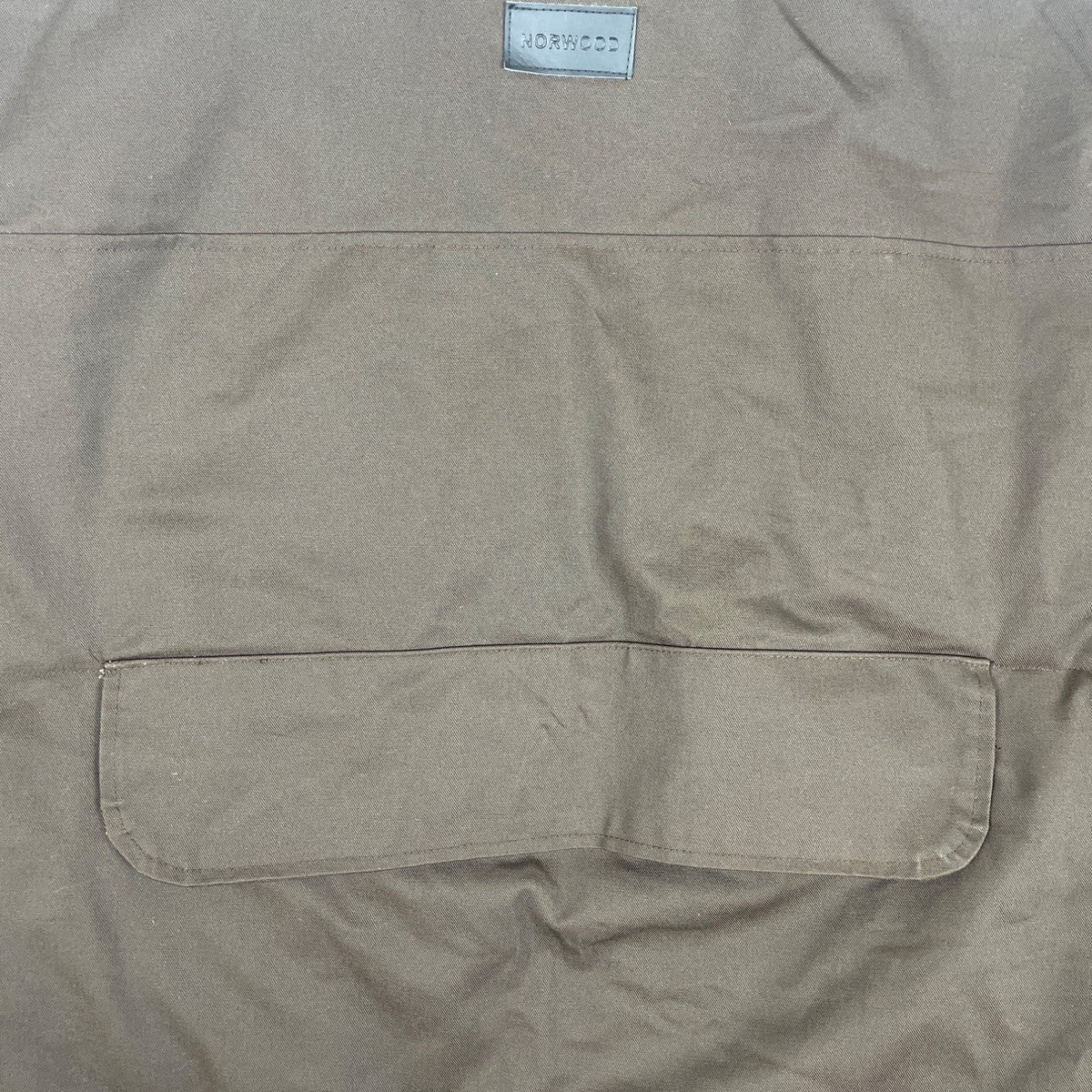 Norwood Men's Brown Zip Up Heavy Jacket Sz XXL