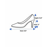 Aerosoles Women’s Ivory Leather Dolled Up Classic Pump Heels Size 8.5M