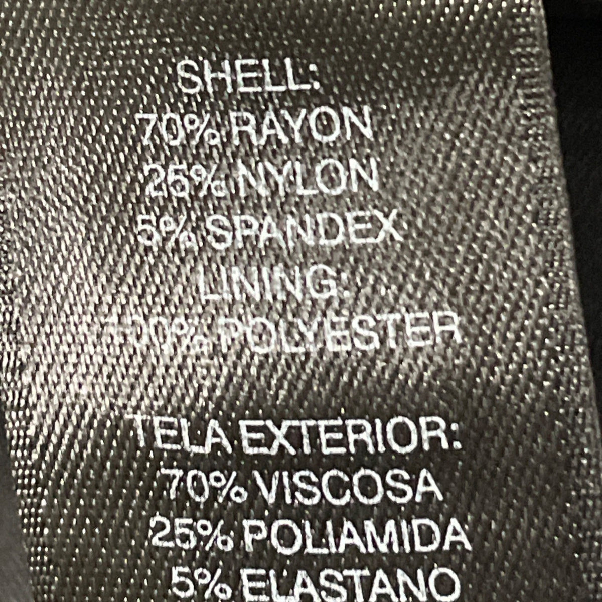 White House Black Market Womens Black Mini Skirt Zipper Accent Size 6