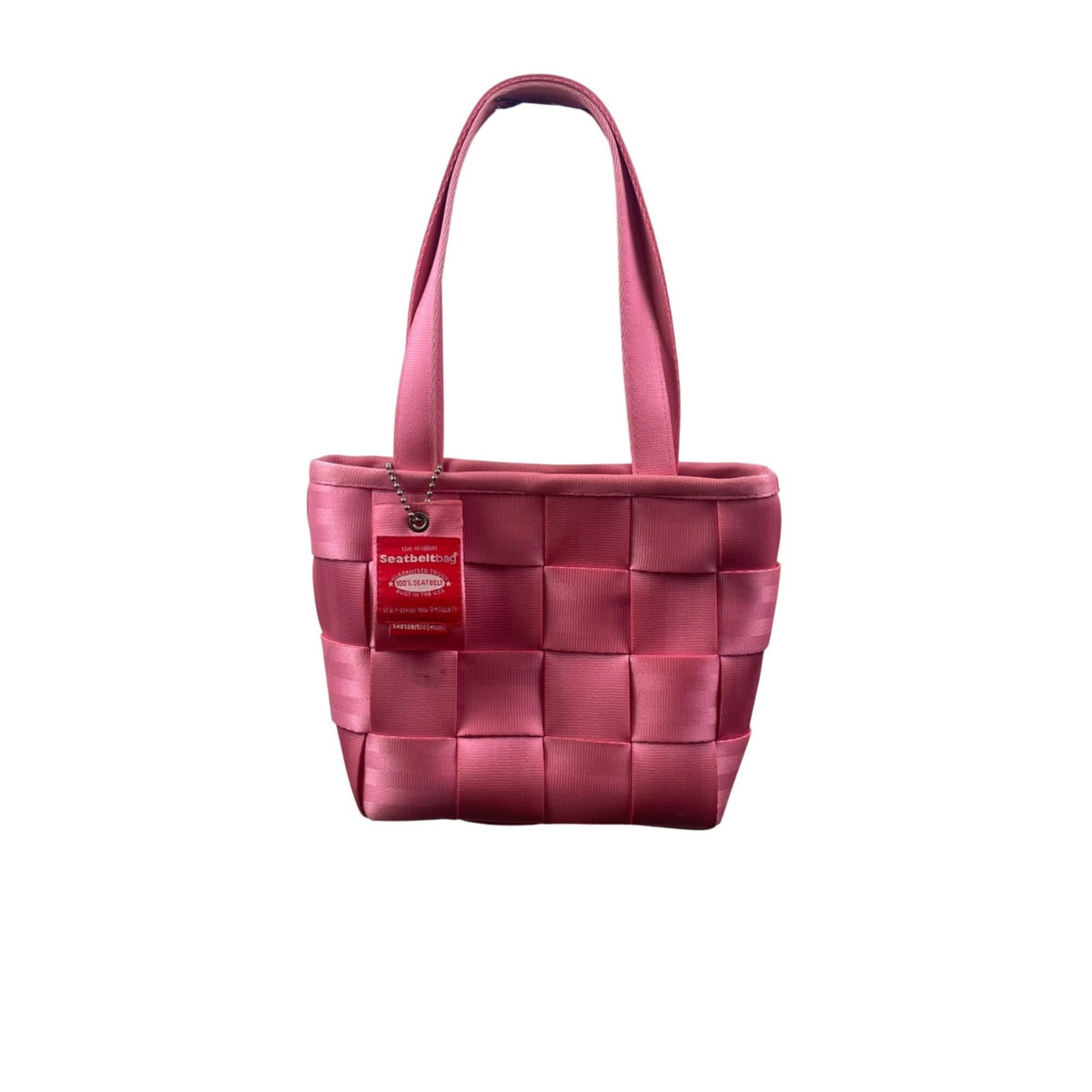 The Original Seatbelt Bag Women’s Pink Seatbelt Fabric Woven Tote Bag