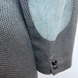Collezioni Women's Gray Blazer Sz 16 (EU 48)