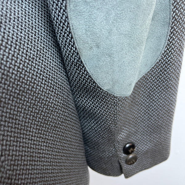 Collezioni Women's Gray Blazer Sz 16 (EU 48)