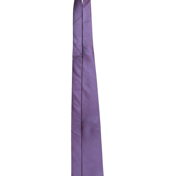 Tie Bar Mens Pink 100% Silk Necktie Stain Resistant Elegant Formal Wear