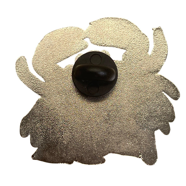 Lady Warriors Softball Crab Design Enamel Lapel Pin