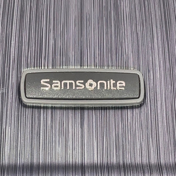 Samsonite Charcoal Hardshell TSA Lock Telescopic Handle Spinner Travel Luggage