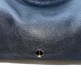 Kate Spade Women’s Black Leather Adjustable Strap Zip Closure Crossbody Bag