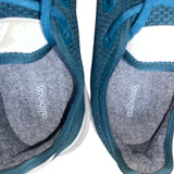 Allbirds Women’s Dark Teal Knit Mesh Lace-Up Tree Runner Sneakers Size 12M