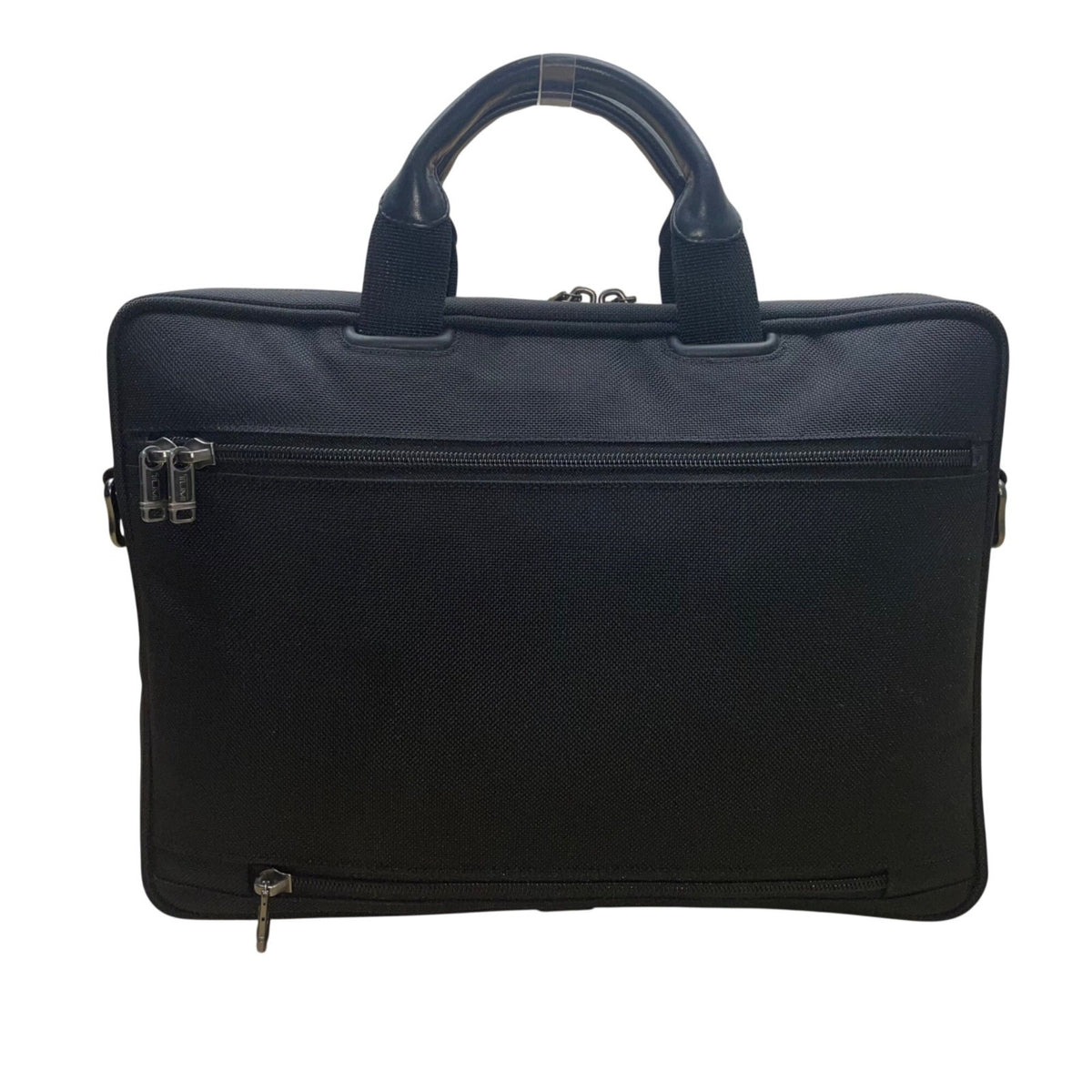 Tumi Men’s Black Ballistic Nylon Zipper Closure Briefcase 2 Way Laptop Bag
