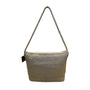The Sak Women’s Light Beige Crochet With Zipper Pocket Casual Shoulder Bag