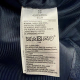 Banana Republic Womens Blue Wool Blend Ombre Coat Stylish Outerwear Size XS