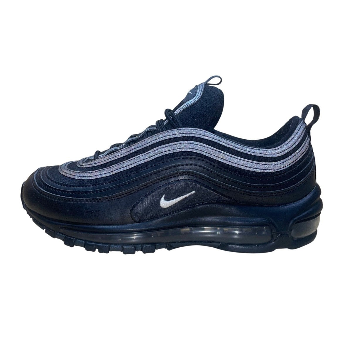 Nike Youth Black Mesh With Reflective Detailing Air Max 97 Sneakers Size 6.5Y