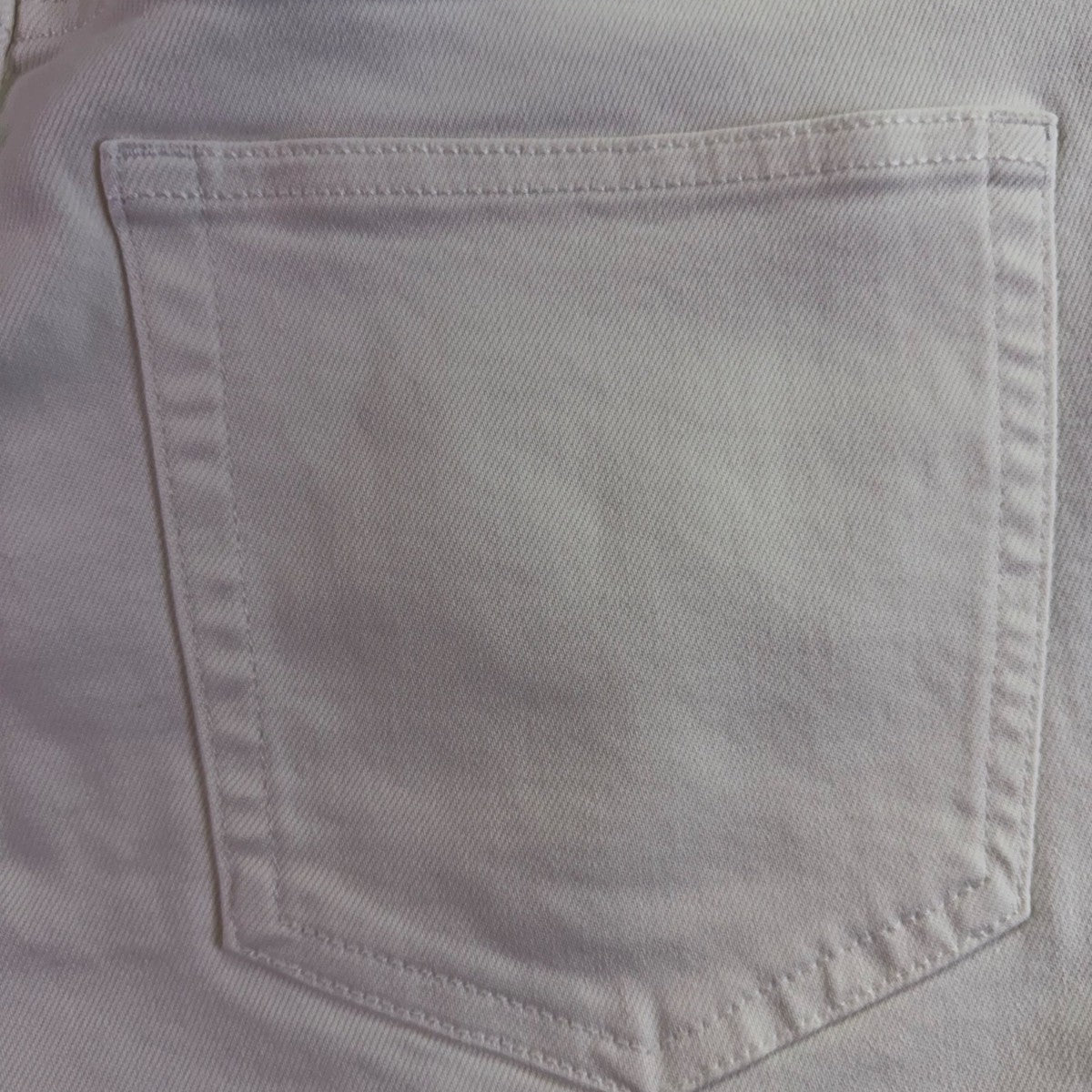 Liverpool Womens White Denim Shorts Casual Stylish Folded Hem Size 12/31