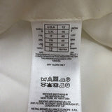 Brooks Brothers Womens White Caroline Fit Mid-Rise Dress Pants Size 12