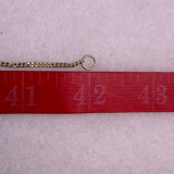 DKNY Womens Gold Tone Metal Long Chain Necklace Elegant Multi-Layer Design