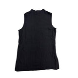 Eileen Fisher Petite Women Dark Navy Sleeveless Tunic Top Size M
